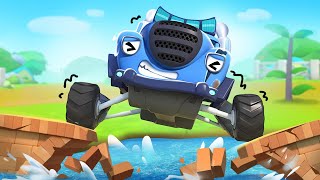 London Bridge is Falling Down | Safety Tips | Nursery Rhymes & Kids Songs | BabyBus - Cars World