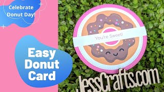 Easy Donut Day Card | Spread Kindness