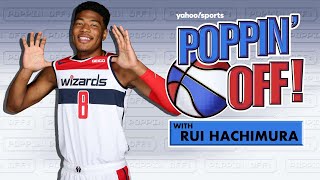 Wizards' Rui Hachimura talks his interesting path to the NBA | #PoppinOff
