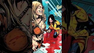 Savage Sabertooth Rips X-23's Jaw Off 😱 #marvel #wolverine #comics