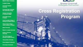 GC3 Cross-Registration Program