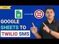 How To Send Text Messages From Google Sheets? Google Sheets To Twilio Automation Using SureTriggers!