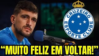 PRESENTE DE NATAL PARA A TORCIDA DO CRUZEIRO! ARRASCAETA PEDIU PARA VOLTAO AO CRUZEIRO!