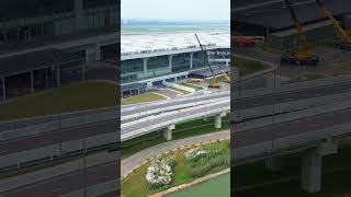 কাশ ফুলের ছোঁয়া লেগেছে তৃতীয় টার্মিনালে | Dhaka Airport 3rd Terminal #dhaka_airport #bangladesh