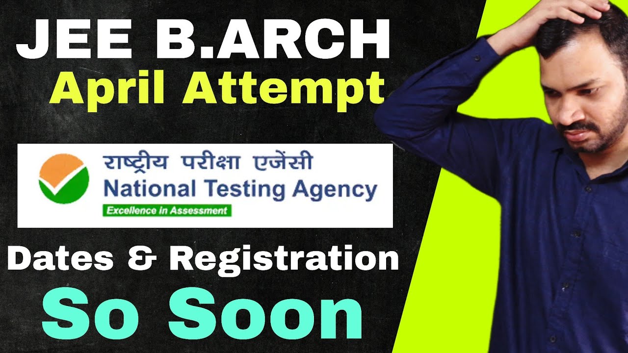 NTA Official Notification Of Jee B Arch 2024 Dates & Registration - YouTube