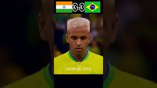 India vs Brazil FIFA World Cup Imajinary | Penalty shootout Highlights #sunilchhetri  vs #neymar