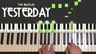 The Beatles - Yesterday (Piano Tutorial Lesson)
