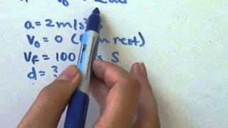 Kinematics: Vf^2=Vi^2+2ad