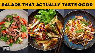 My BEST Asian salads...Salads that actually taste good | Marion's Kitchen #AtHome #WithMe