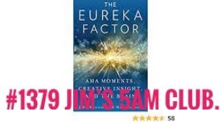 #Jims5amclub 1379 The Eureka Factor by John Kounios and Mark Beeman (published 9 April 2015)