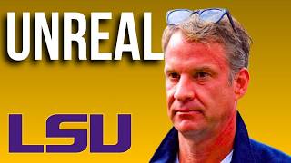 LSU Tigers Are About To Pull Off An EXTRAORDINARY Move