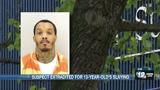 Suspect extradited in Augusta 13-year-old's slaying