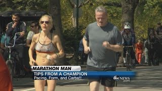 Running Tips from a Marathon Champ | ABC News