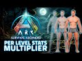 How to Change Per Level Player Stats in ARK: Survival Ascended (XP & Leveling Guide!)