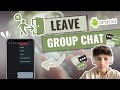How to Leave a Group Chat on Android