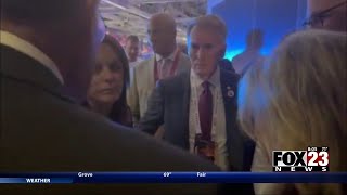 Video: US Sen. Lankford, group of lawmakers confront SS director at RNC