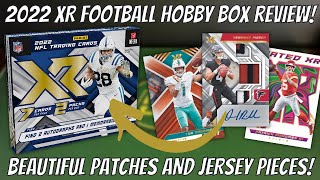 THESE CARDS ARE BEAUTIFUL! 2022 Panini XR Football Hobby Box Review