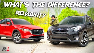 2023 Mazda CX-5 vs Subaru Forester Comparison & 0-60 / Hard Call