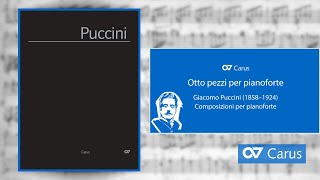 Puccini: „Composizioni per pianoforte“ – Otto pezzi per pianoforte