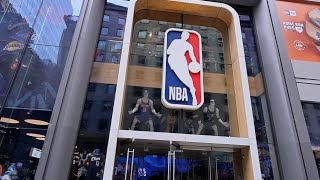 Walk to the NBA Flagship Store - US Trip 2024