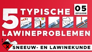 Lawines! De 5 typische lawineproblemen in het lawinebericht en wat ze voor ons betekenen.