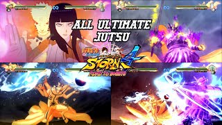 All Kurama Ultimate Jutsus | Team Ultimate Jutsus - Naruto Shippuden: Ultimate Ninja Storm 4