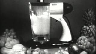 Sunbeam Mixmaster Mixer Commercial 1956