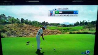 PGA Tour Player Misses Ball! Kevin Na wiffs!