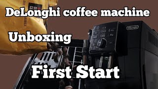 DeLonghi FIRST START a coffee machine/ UNBOXING ECAM23.120.B