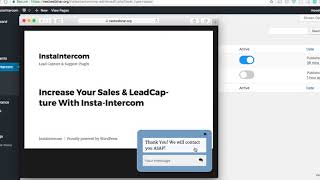 Insta Intercom WP Plugin