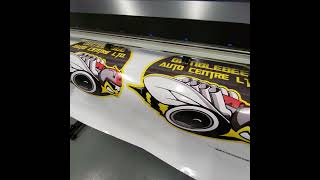 graphtec ce7000-160  cutting vehicle wrap