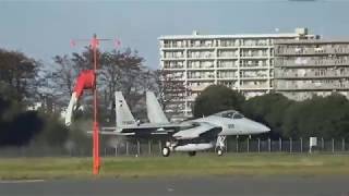 2017/11/3 入間基地航空祭(無線付き)F-15帰投