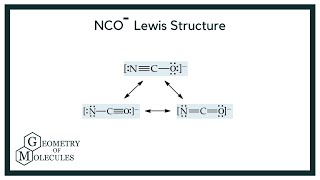 NCO- Lewis Structure: Draw Lewis Dot Structure of Cynate Ion