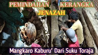 Proses Mangkaro To Mate #prosesi pemindahan kerangka jenazah