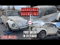 ABANDONED BARN FIND First Wash In 20 Years VW Super Beetle! Satisfying Car Detailing Restoration