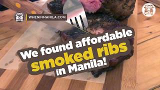 Looking for affordable smoked ribs in Manila?
