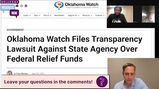 Oklahoma Watch Working on an Open Records Request