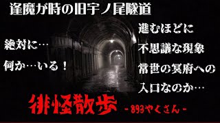 逢魔が時 の 旧宇ノ尾隧道 （山梨県）