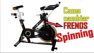 Cómo reemplazar los frenos de una bici de SPINNING