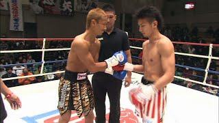 【OFFICIAL】北井 智大 vs  島野 浩太朗  Krush.16/Krush -60kg Fight/3分3R