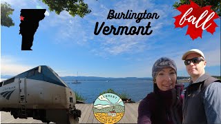 Burlington Vermont in Fall: Essex Junction Train Station Amtrak Vermonter: Let New Adventures Begin!