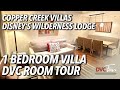 Tour a 1-Bedroom Deluxe DVC Villa!  | Copper Creek Villas & Cabins at Disney's Wilderness Lodge