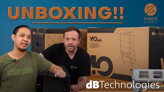 dBTechnologies : รีวิว VIO L208 Line Array unboxing day!