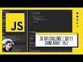 Array Manipulation in JavaScript: Chunk Array Challenge | Day 21 of 30 JavaScript Challenge