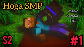 Hoga SMP : Magic Almond Died || #viral #trending #minecraft #gaming