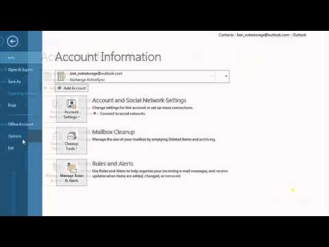 Using Address Books and Contacts Tutorial in Microsoft Outlook 2013 | Universal Class Using Address Books and Contacts Tutorial in Microsoft Outlook 2013 | Universal Class