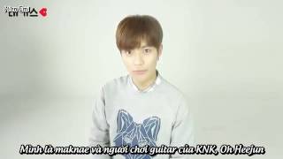 [VIETSUB][MY KISS] Video tự giới thiệu của Heejun