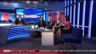 Lucy Verasamy and Jacquie Beltrao on Sunrise 8th, 9th and 10th of June 2010 [HD]