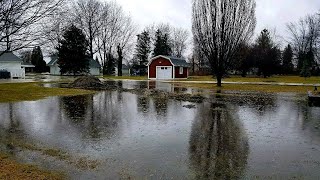 What a Outdoor Sump System Looks Like [ Waterproofing Your Entire Yard Duplex System New Patented ]