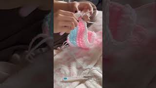 Crocheting a cat beanie #crochet #crochetfashion